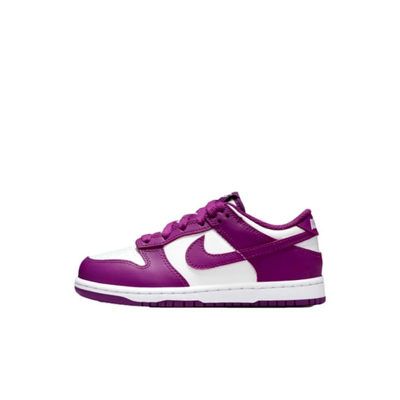 Little Kid's Nike Dunk Low White/Viotech-White (FB9108 110) - 2