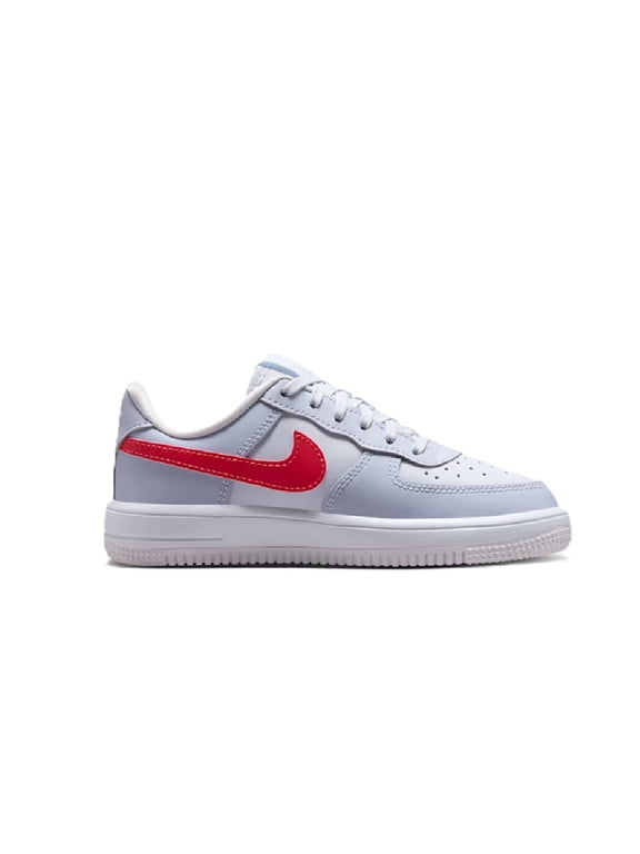 Little Kid's Nike Force 1 Low Lace JES Grey/Tropical Pink (IR0596 001) - 12