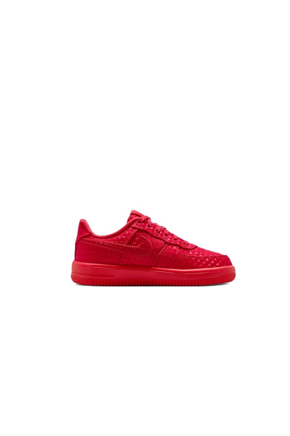 Little Kid's Nike Force 1 Low Lace 'Valentine's Day' University Red/University Red - 2.5