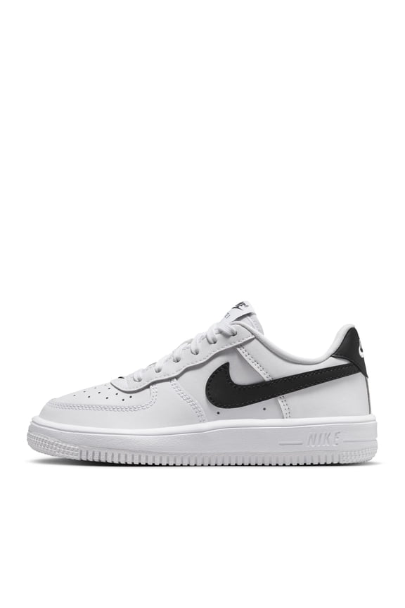 Little Kid's Nike Force 1 Low Lace White/Black (IF1673 101) - 2