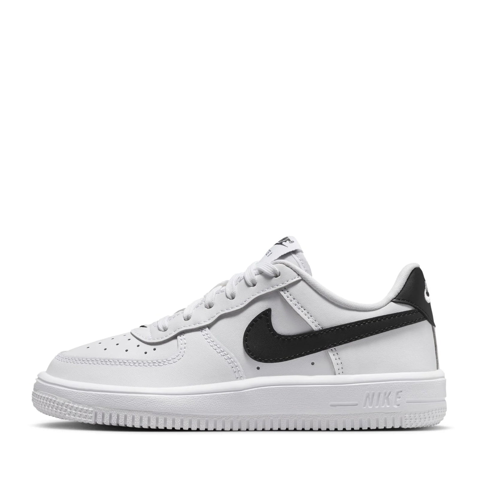 Little Kid's Nike Force 1 Low Lace White/Black (IF1673 101) - 3