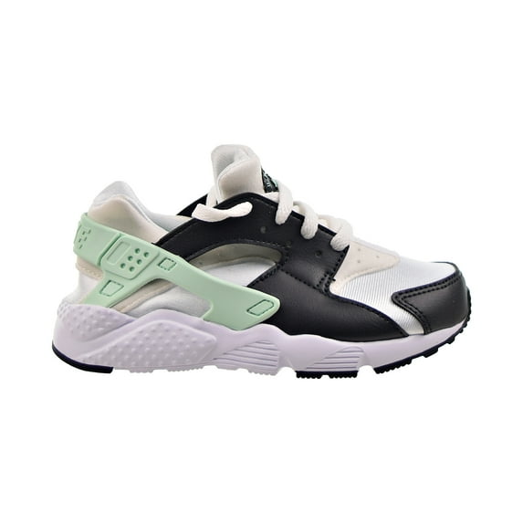 Little Kid's Nike Huarache Run White/Mint Foam-Off Noir (704949 116) - 12