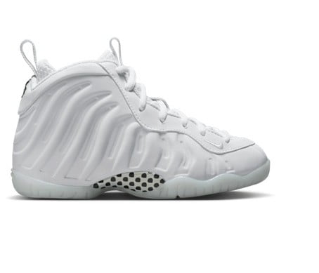 Little Kid's Nike Little Posite One White/White/White (HQ1960 100) - 13