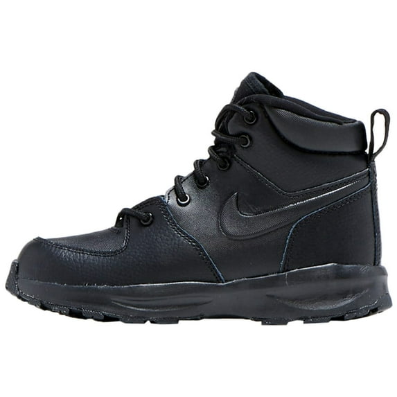 Little Kid's Nike Manoa LTR Black/Black-Black (BQ5373 001) - 12.5