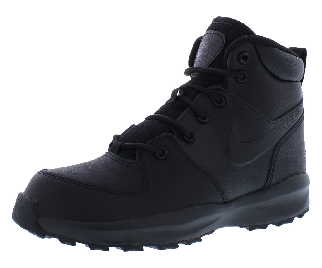 Manoa Ltr PS Boys Shoes Size 12, Color: Black