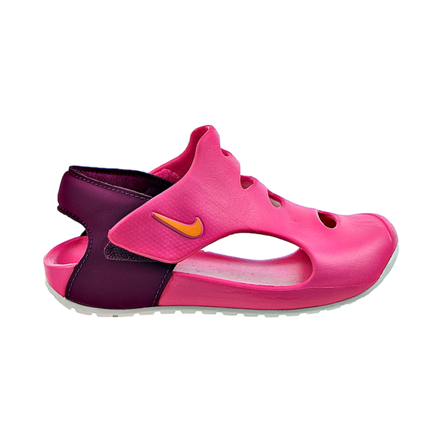 nike pink sandals