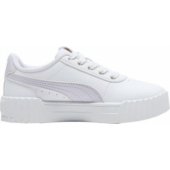 Little Kid's Puma Carina 3.0 First Blossom AC Puma White Lilac Frost (401986 01) - 2