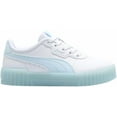 thumbnail image 1 of Little Kid's Puma Carina 3.0 Iced AC Puma White-Icy Blue (403107 01) - 3, 1 of 1