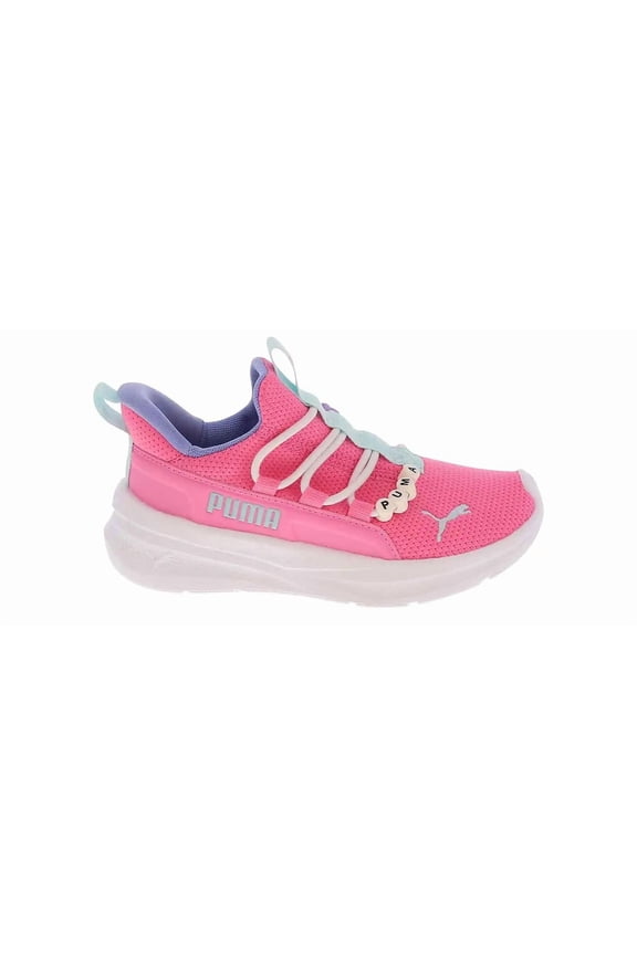 Little Kid's Puma One4All 2.0 Friend Brclet FastPink-PumaWhite-Lightaqua (405433 01) - 13