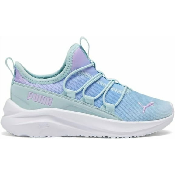 Little Kid's Puma One4All Slip On Aurora Turquoise Surf-Vivid Violet (310262 01) - 11.5