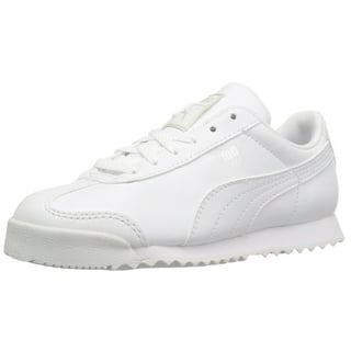 Zapatillas Puma Roma Basic Toddler - Blanco/Verde Menta - Niño