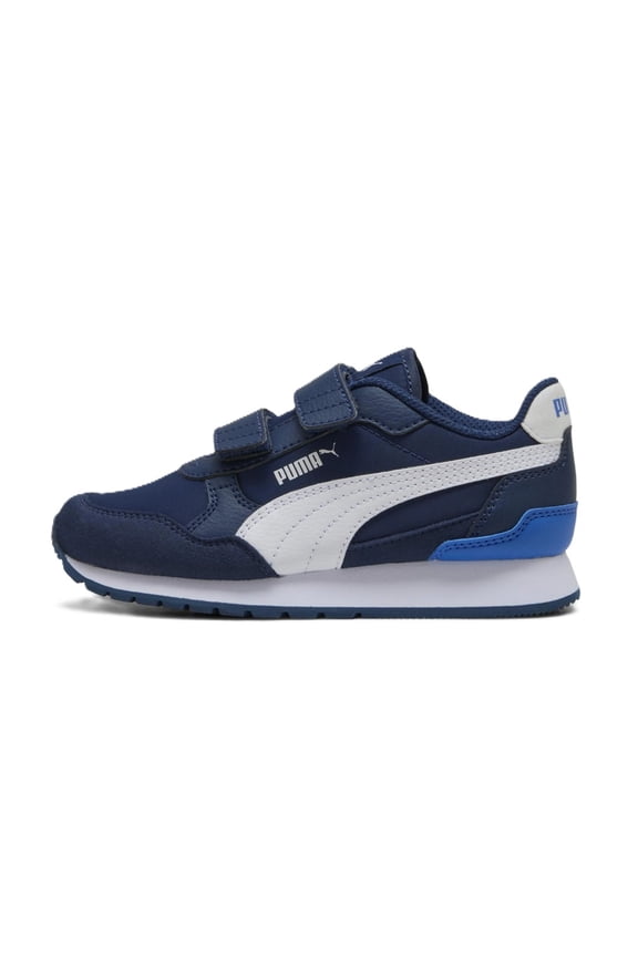 Little Kid's Puma ST Runner v4 NL V PS Persian Blue-White-Mt Blue (399740 09) - 13