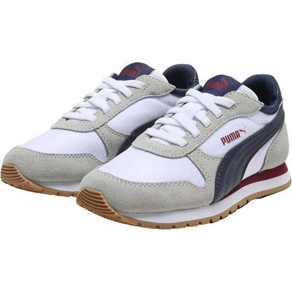 Little Kid's Puma St Miler AC Smk Gry-Pm Wht-Pm Nvy-Int Rd (401972 04) - 3