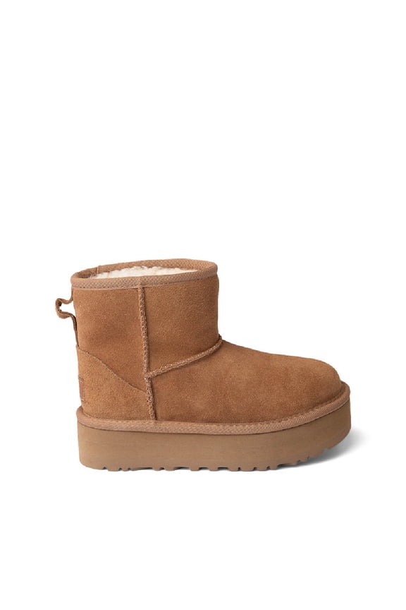 Little Kid's UGG Classic Mini Platform Chestnut (1143700K-CHE) - 13