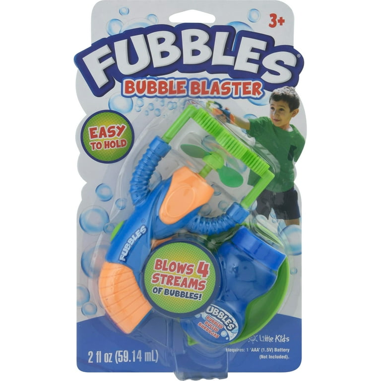 Fubbles Mini Bubble Blower Machine: Non-Toxic, Battery Operated