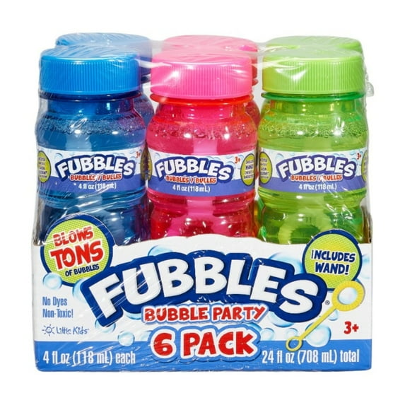 Little Kids - Fubbles Bubbles 6 Pack