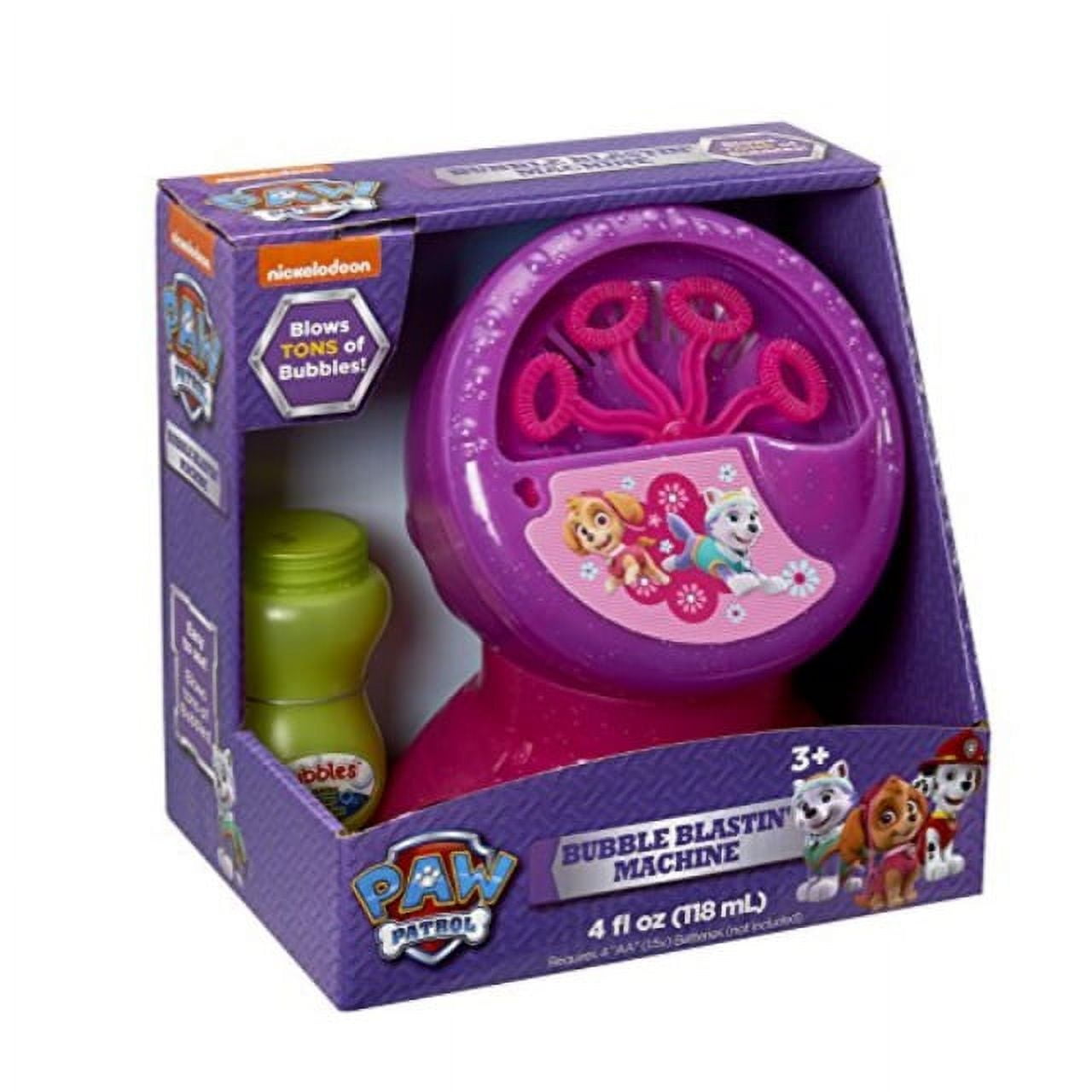Little Kids Paw Patrol Bubble Machine