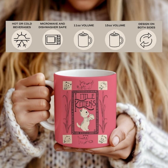 Little Kittens Bookish t Pun, Clic Literature Pun With , Book Lover Mug, Book Mug, Bookish Gif, Little Wo Louisa May Alcott.