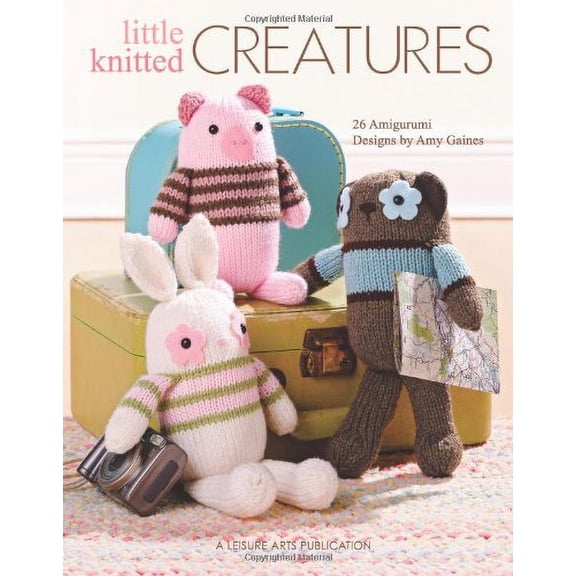Pre-Owned Little Knitted Creatures: 26 Amigurumi Designs (Paperback) 1609000145 9781609000141
