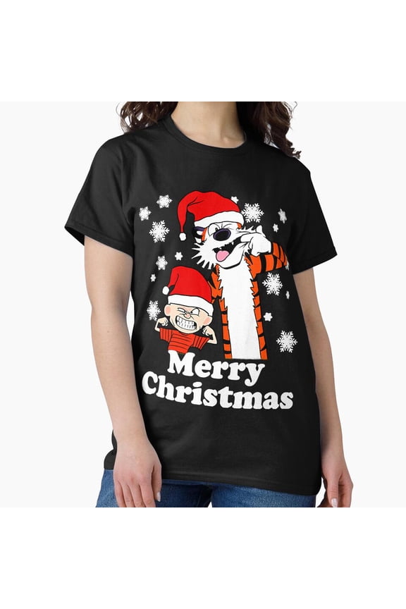 Little Known Calvin Arts Fans Hobbes Funny Christmas Wall Art G6767 Unisex T-Shirt, Up to Size 5XL