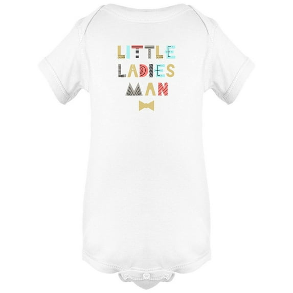 Little Ladies Man Cool Art Bodysuit Infant -Image by Shutterstock, 6 Months