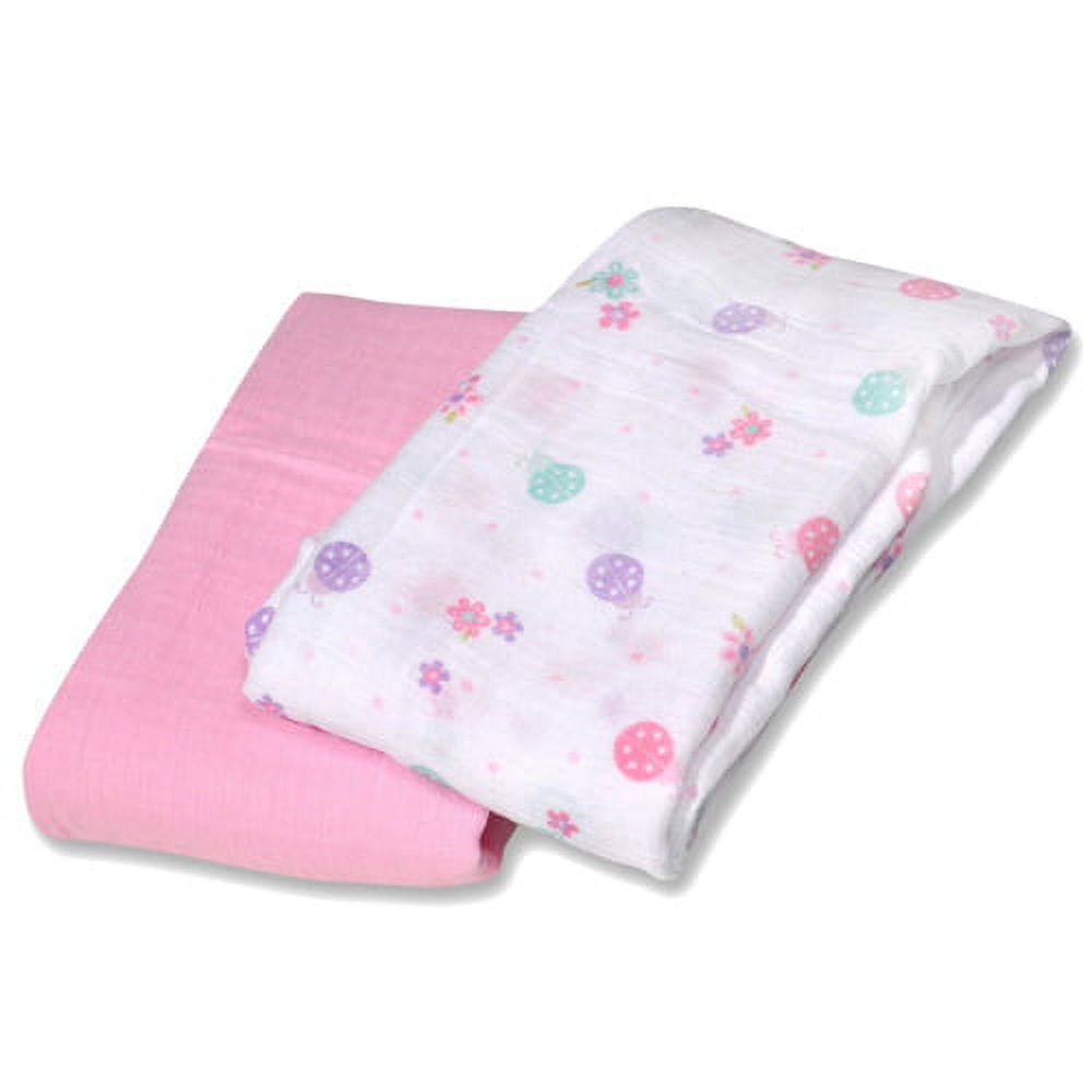 Little Lady SwaddleMe Muslin Blanket