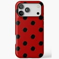 thumbnail image 1 of Little Ladybug Cute Insect Pattern iPhone Case 17 16 15 14 13 12 11 Pro Max, 1 of 2
