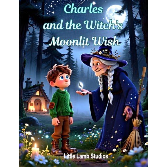 Little Lamb Holiday Blessings Charles and the Witch's Moonlit Wish: A Magical Halloween Adventure of Patience, Faith, and Courage, (Paperback)