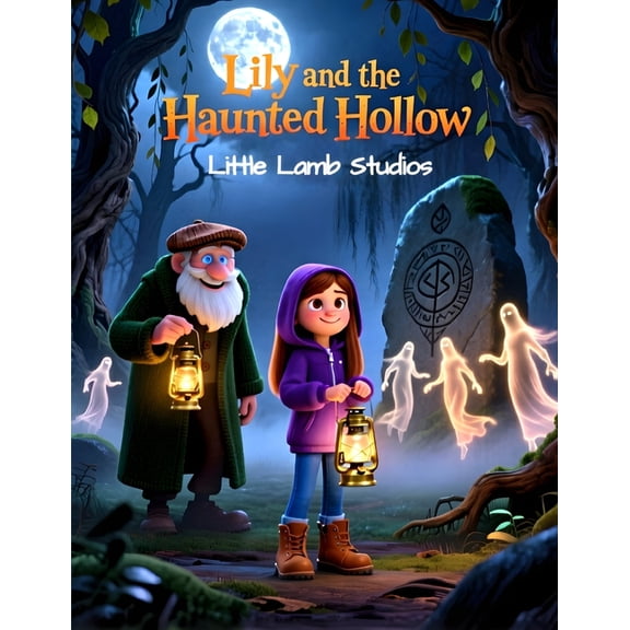 Little Lamb Studios Halloween Adventures Lily and the Haunted Hollow: A Christian Halloween Story About Faith, Courage, and God's Light in Dark Places: A Heartwa, (Paperback)