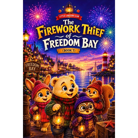 The Little Lantern Club(tm) The Firework Thief of Freedom Bay: A Little Lantern Club Adventure About Honesty, Courage & Friendship, Book 7, (Paperback)