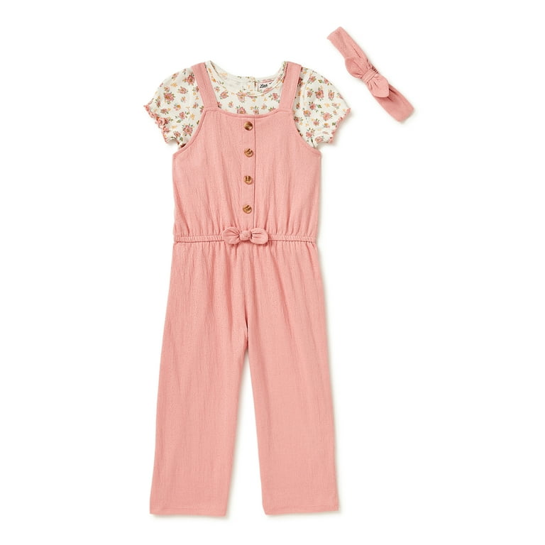 Walmart girls hotsell overalls