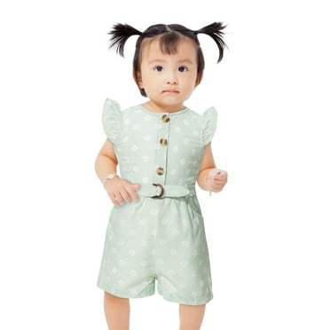 Little Lass Infant Girls' 2 Pack Ruffle Romper, Sizes 12M-24M