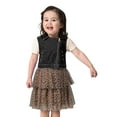 thumbnail image 1 of Little Lass Toddler Girls 2-Piece Dress and Vest Set, Sizes 2T-4T, 1 of 6