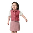 thumbnail image 1 of Little Lass Toddler Girls 2-Piece Dress and Vest Set, Sizes 2T-4T, 1 of 6