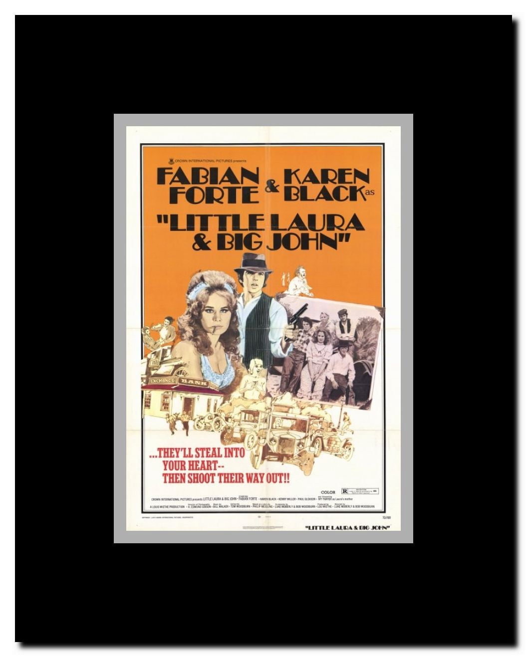 Little Laura & Big John Framed Movie Poster