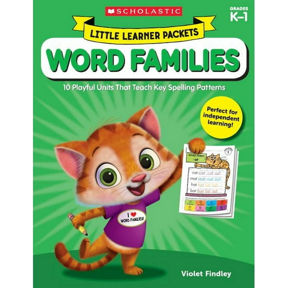 Little Learner Packets Little Learner Packets: Word Families: 10 Playful Units That Teach Key Spelling Patterns, (Paperback)