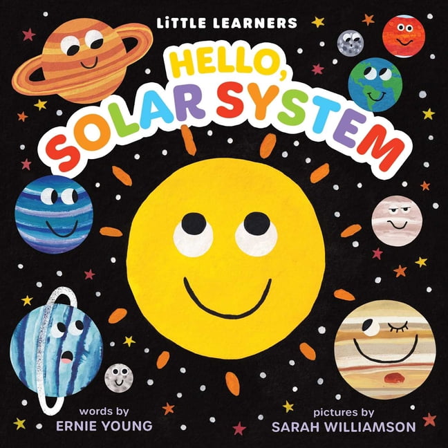 Little Learners Hello, Solar System, (Board Book)