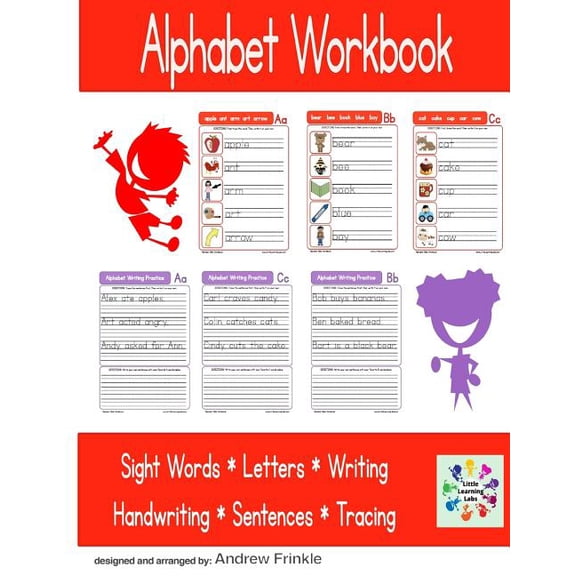 Little Learning Labs Basic Skills Alphabet Workbook, Book 1, (Paperback)