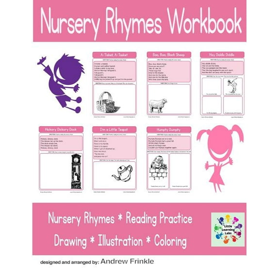 Little Learning Labs Basic Skills Nursery Rhymes Workbook, Book 6, (Paperback)