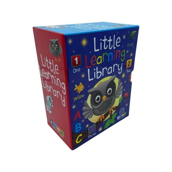 Little Learning Library - Alphabet, Numbers, Opposites Books Set
