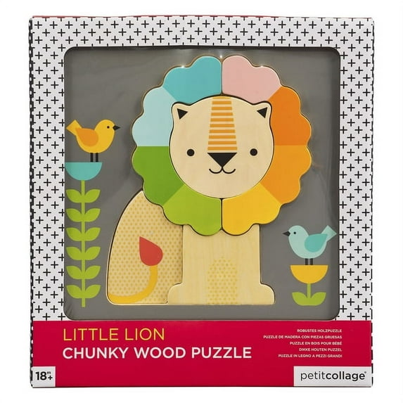 Little Lion Chunky Wood Puzzle (Other)