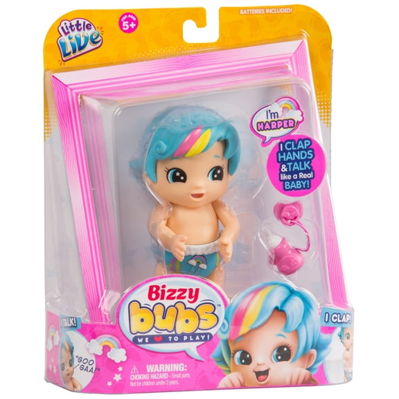 Little Live Babies Bizzy Bubs S2 Clap Baby Harper