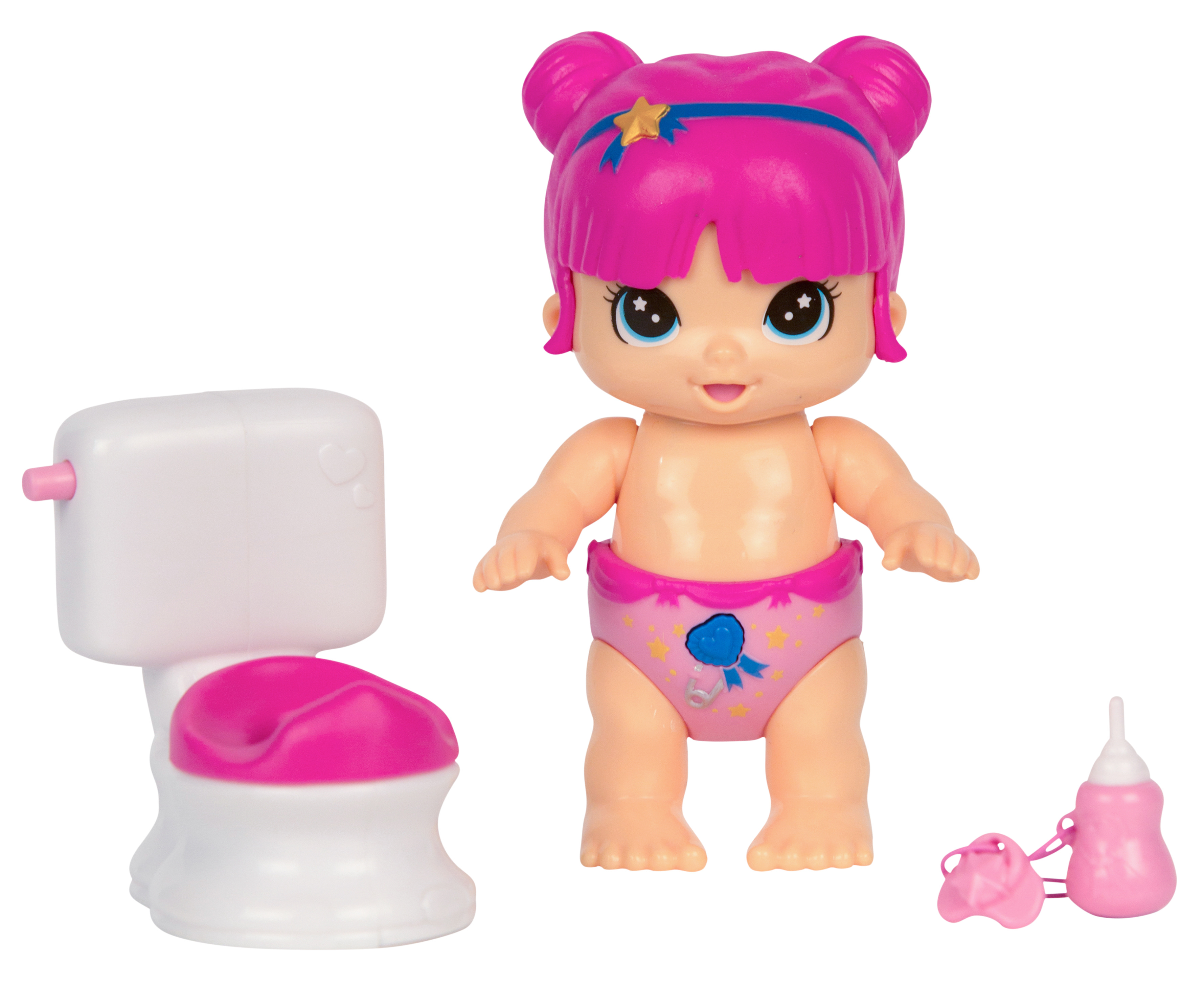Little Live Bizzy Bubs Baby Play Set, Clever Chloe Potty Time - image 1 of 10