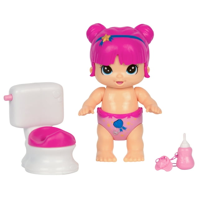 Little Live Bizzy Bubs Baby Play Set, Clever Chloe Potty Time
