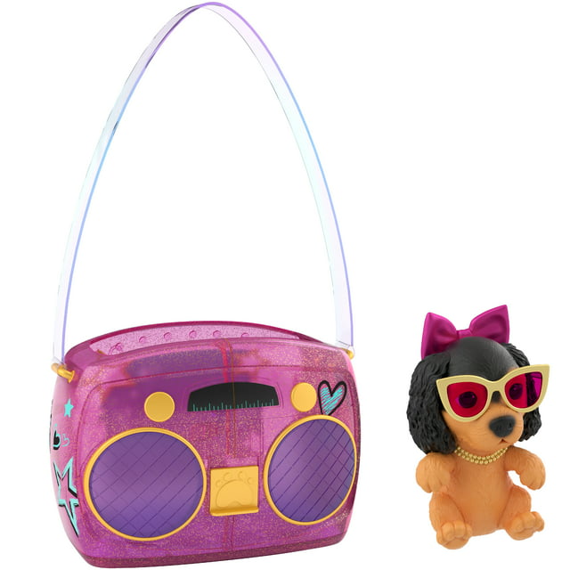 Little Live OMG Pets Have Talent, Puppy Dog with Transforming Stage & Bag