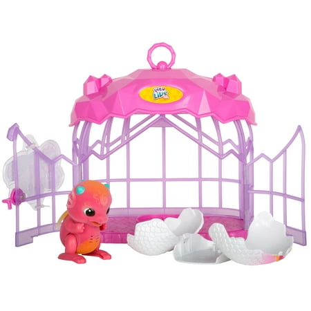 Little Live Pets Dragon Playset, Dragon with Crystal Cage