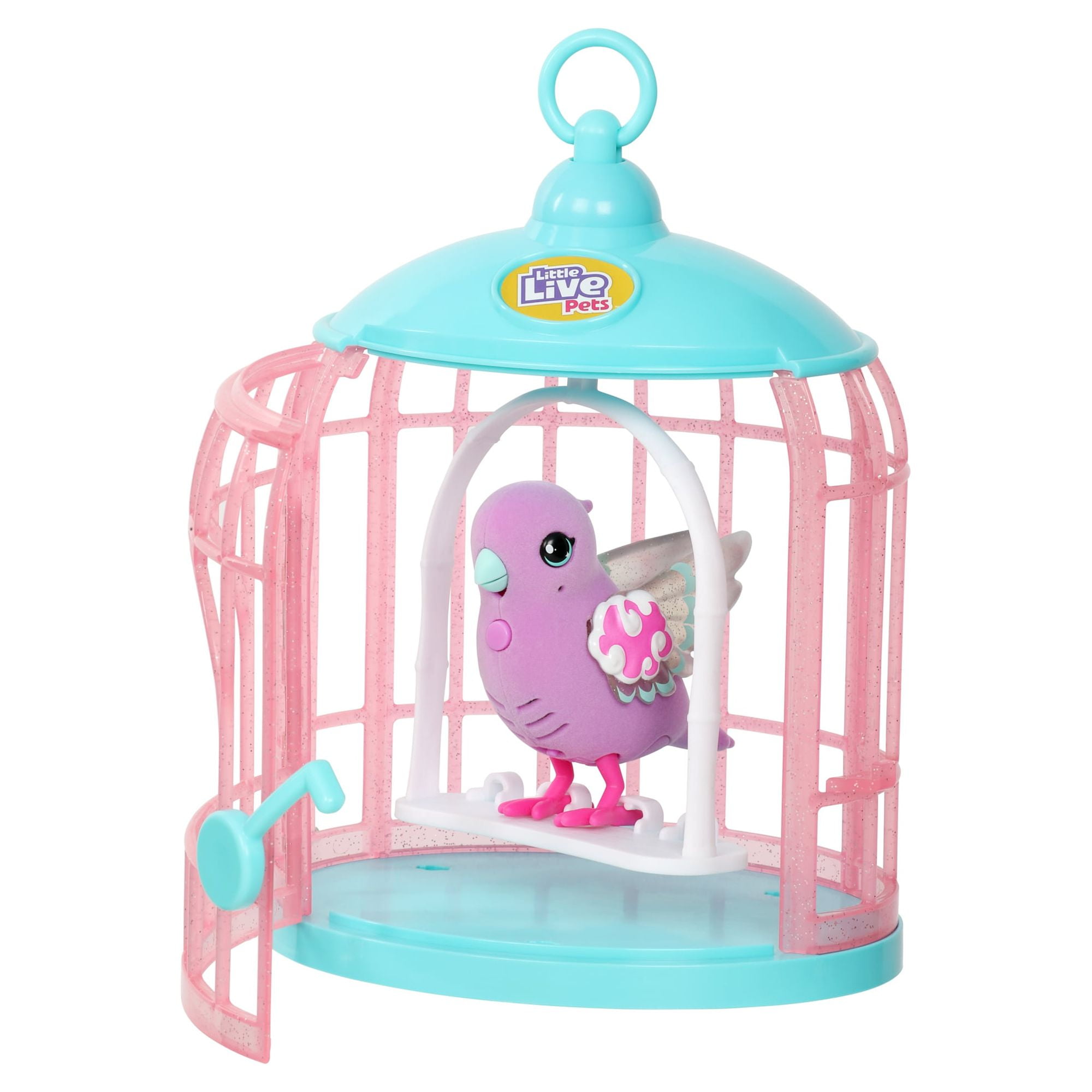 Little Live Pets, Lil' Bird & Bird Cage: Polly Pearl, Pet, Playset,  Interactive Toys, Ages 5+