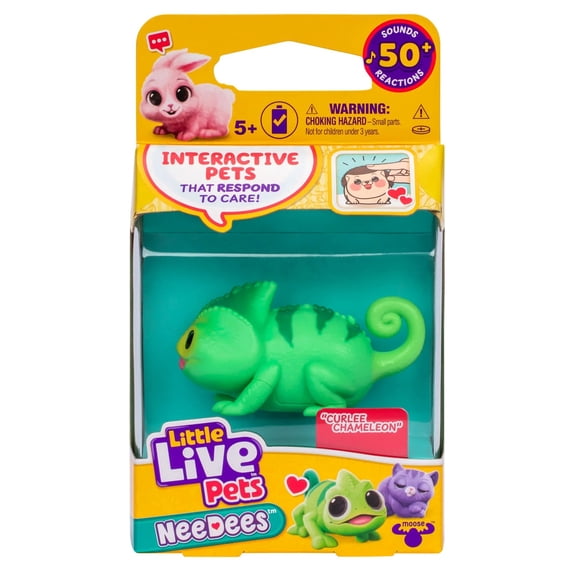 Little Live Pets NeeDees Curlee Chameleon