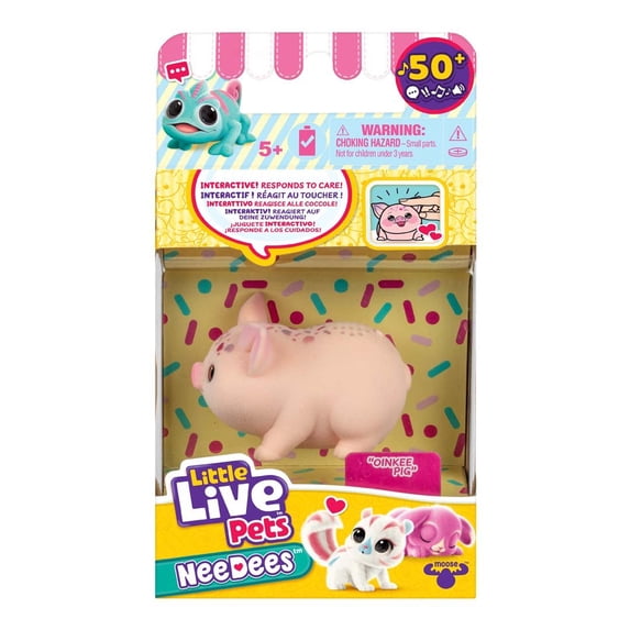 Little Live Pets NeeDees Oinkee Pig Version 2