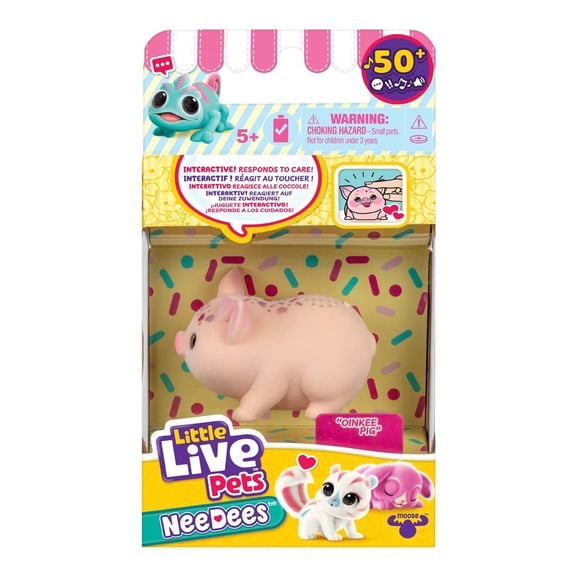 Little Live Pets NeeDees Oinkee Pig Version 2